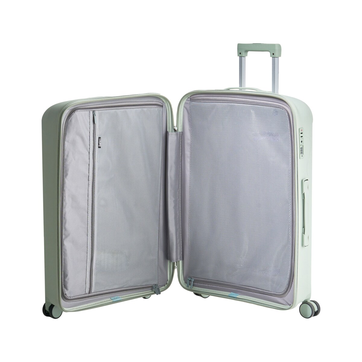 Zestaw 3 walizek TONSAI Jasnozielony