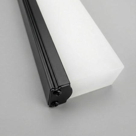 Kinkiet App1856-1W 80Cm Led Czarny, Metal, Tworzywo Sztuczne