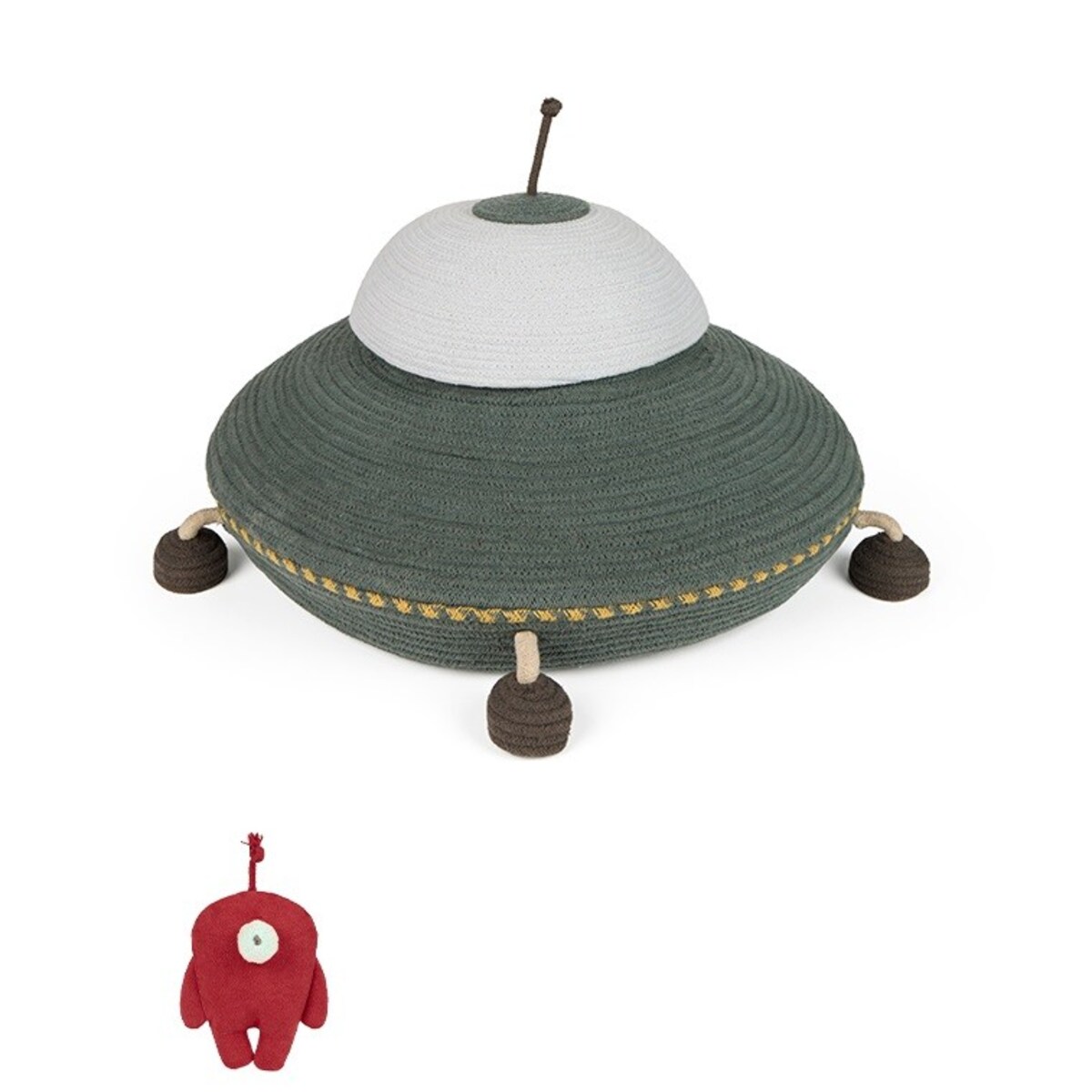 Kosz dekoracyjny UFO, "Mom, I want to be an astronaut" Lorena Canals