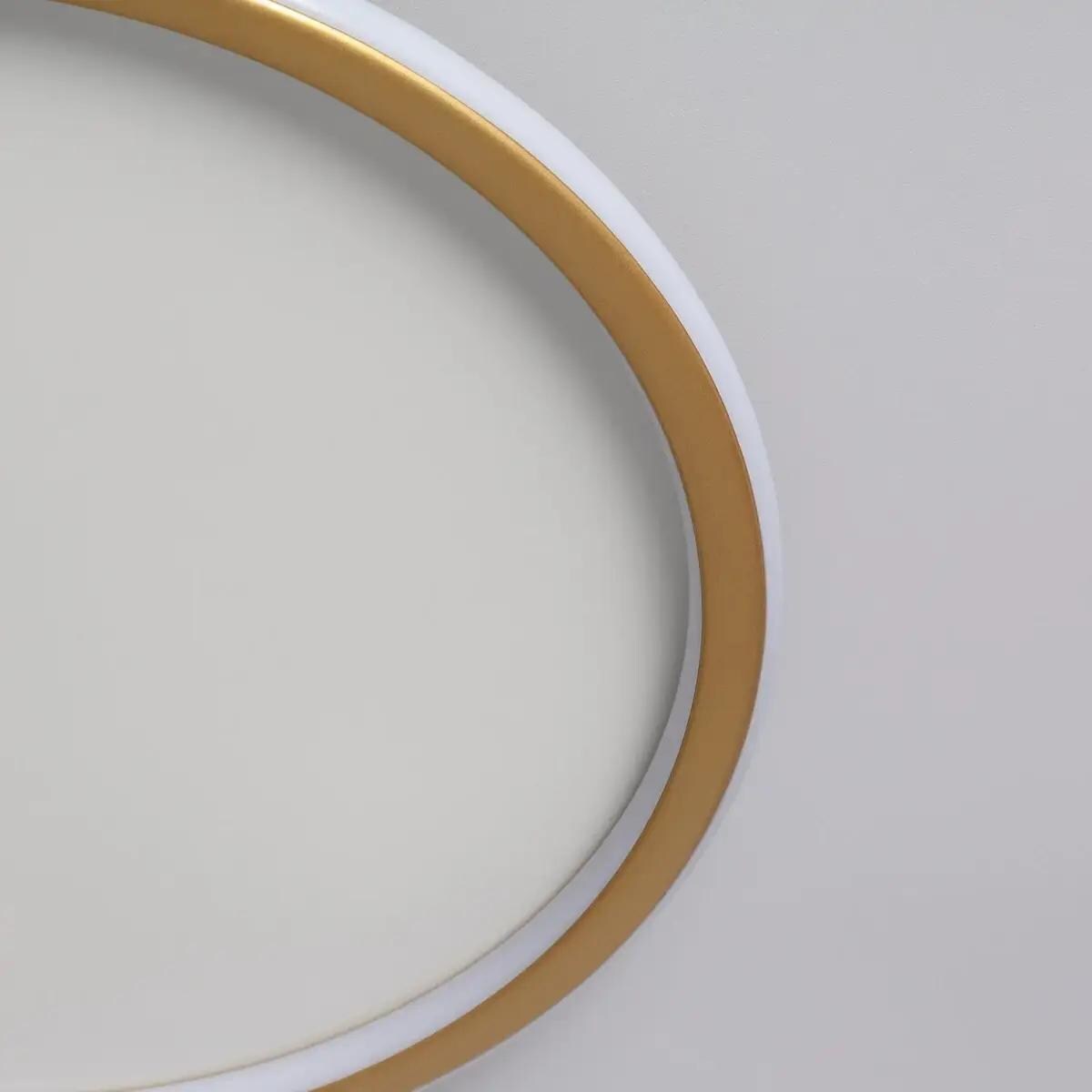 Plafon Cerchio ABR-PLO-30W-40CM-CCT Abruzzo LED 30W 3000-6000K złoty biały