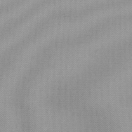 vidaXL Poduszka na ławkę ogrodową, szara, 100x(50+50)x7 cm