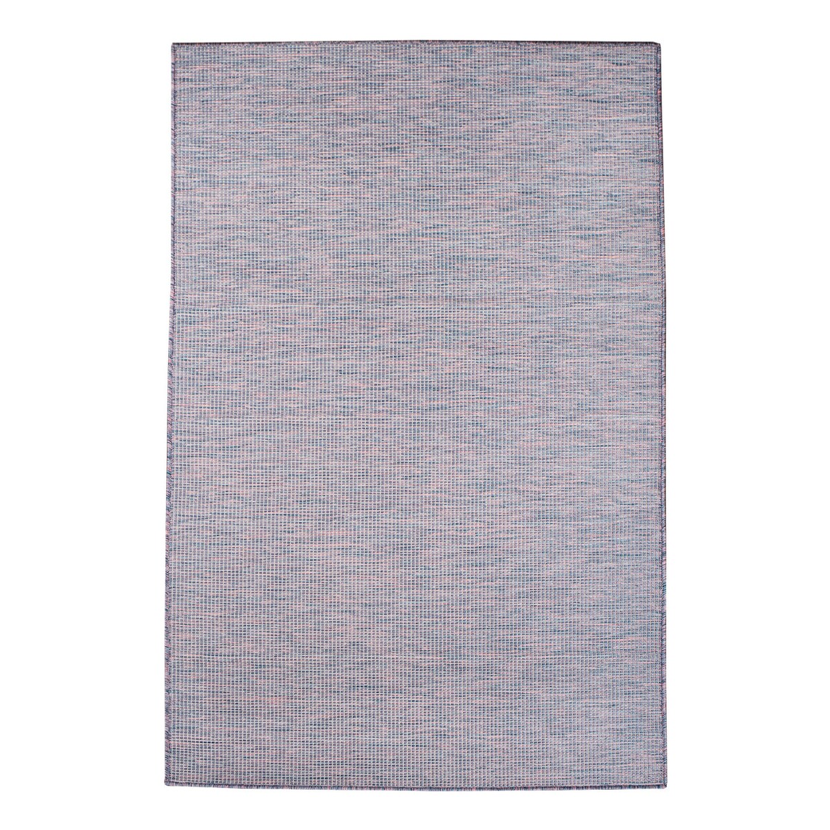 Dywan na zewnątrz i do wnętrz gładki Paloa 27780 Niebieski Róż 100x200