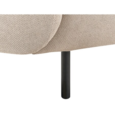 Sofa LOEN Beżowoszary dla 2 osób