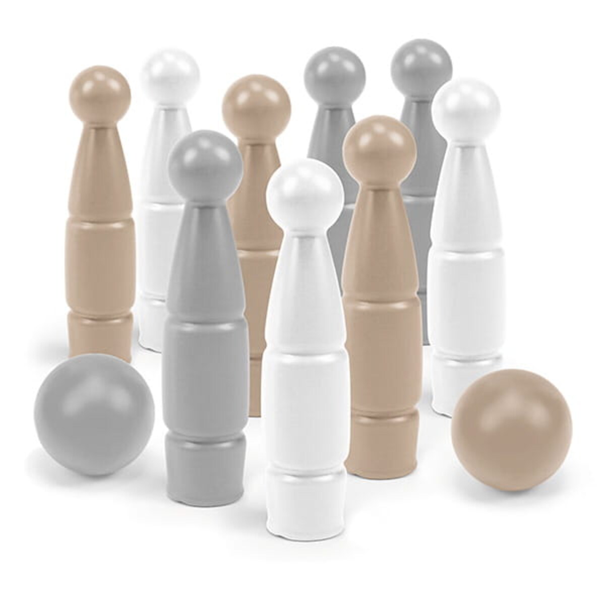 Biszkoptowa Chmurka Zestaw do gry w kręgle 11 el.