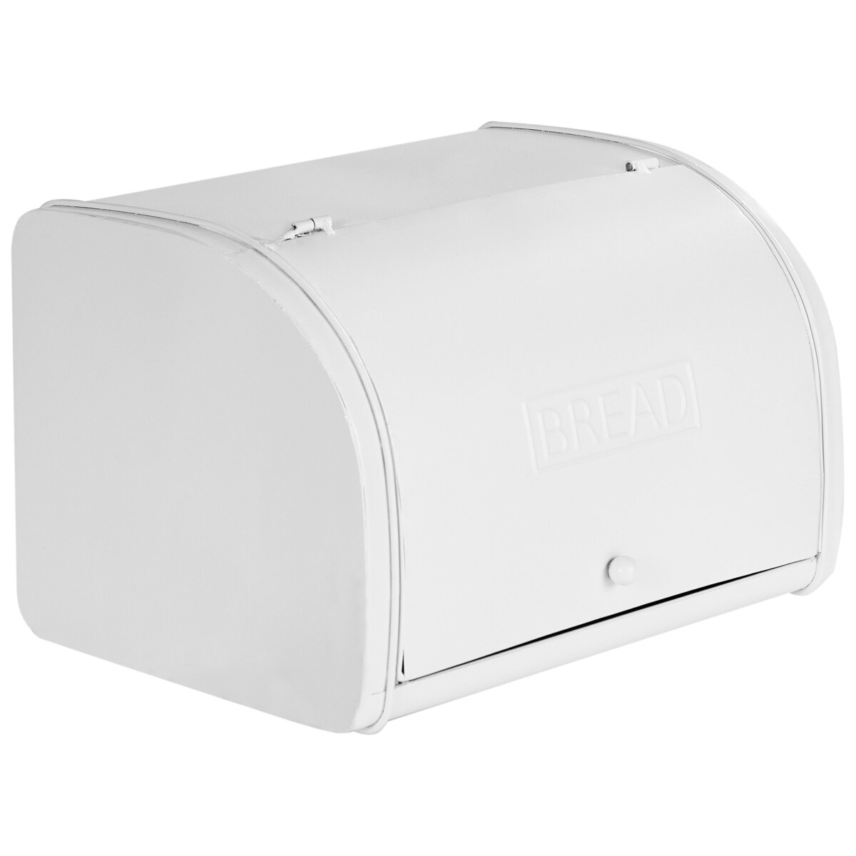 Chlebak metalowy biały CAROUBE