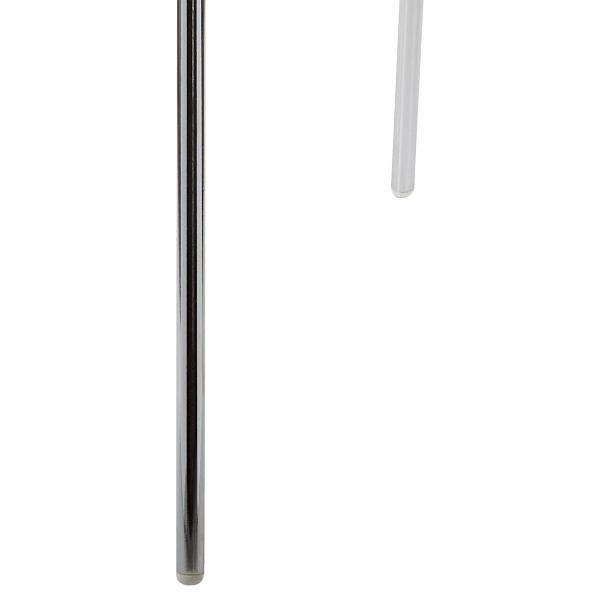 Zestaw 2 krzeseł do jadalni przezroczysty SILERTON