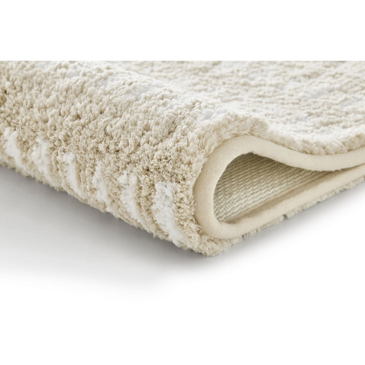Kleine Wolke Dottino Dywanik łazienkowy 60x90 cm beż macadamia antypoślizgowy supermiękki