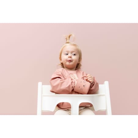 Wodoodporny Śliniak z Długimi Rękawkami - Kot