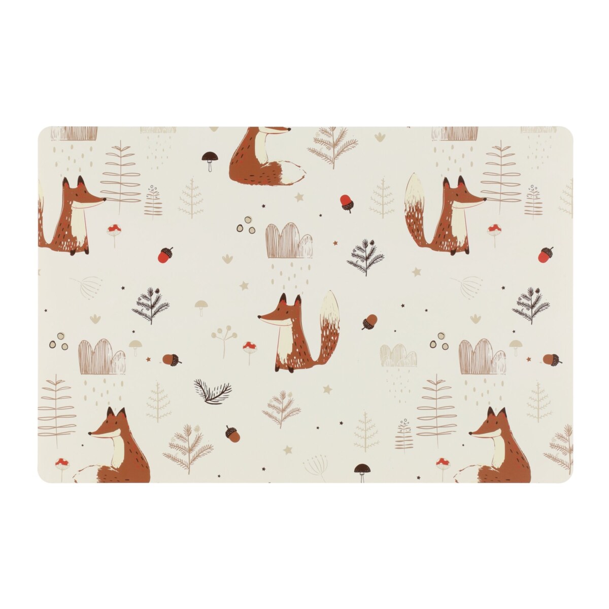 Podkładka do jedzenia dla dzieci FOX, 45 x 30 cm