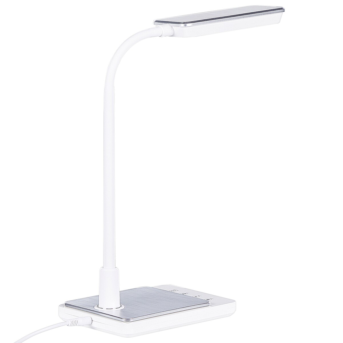 Lampa biurkowa LED CENTAURUS Ze ściemniaczem Metal Biały