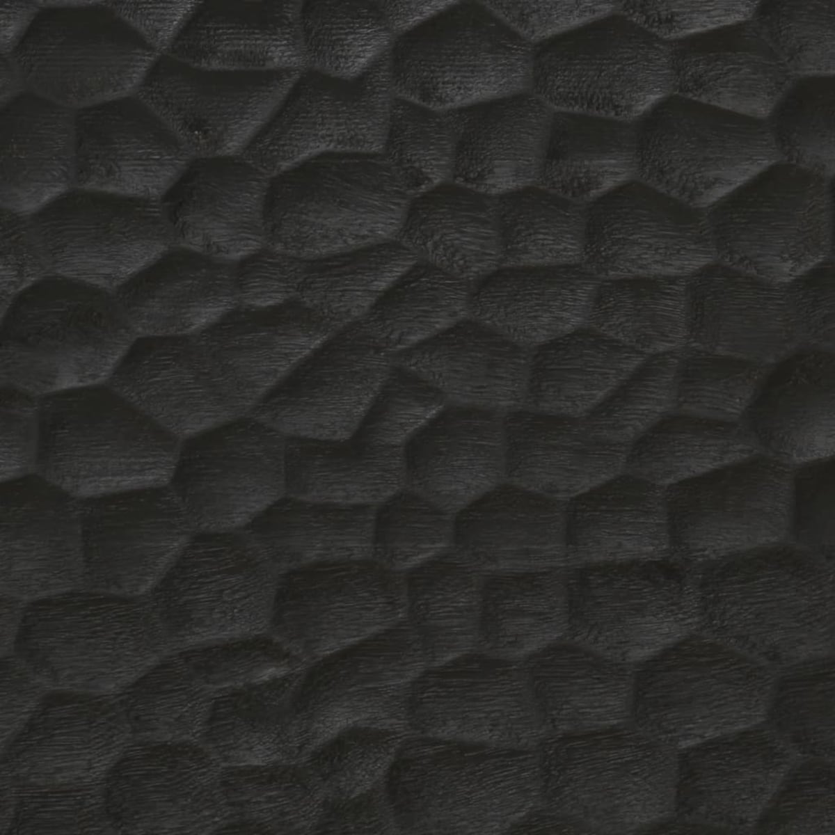 vidaXL Stolik kawowy, czarny, 80x50x40 cm, lite drewno mango