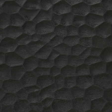 vidaXL Stolik kawowy, czarny, 80x50x40 cm, lite drewno mango