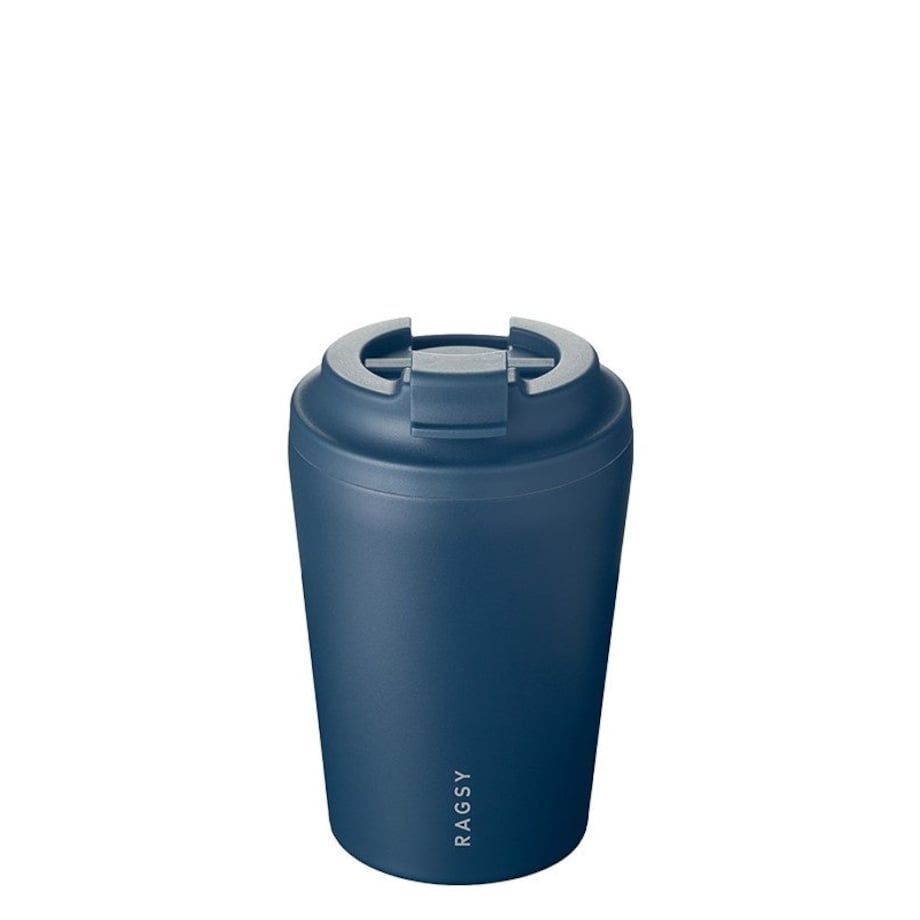 RAGSY SIMPLY CUP kubek termiczny z ceramicznym wnętrzem 340 ml, Ink Blue