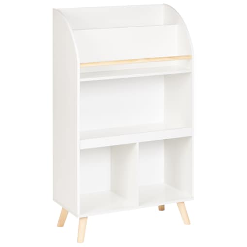 Regał 3 półki MDF Biały LILOET