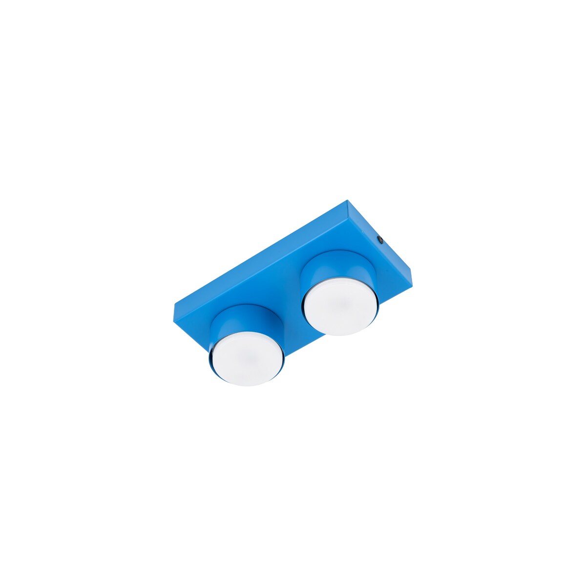 Lampa sufitowa TK Lighting BRIX BLUE 11283 loftowa niebieska 2xGX53 stalowa IP20