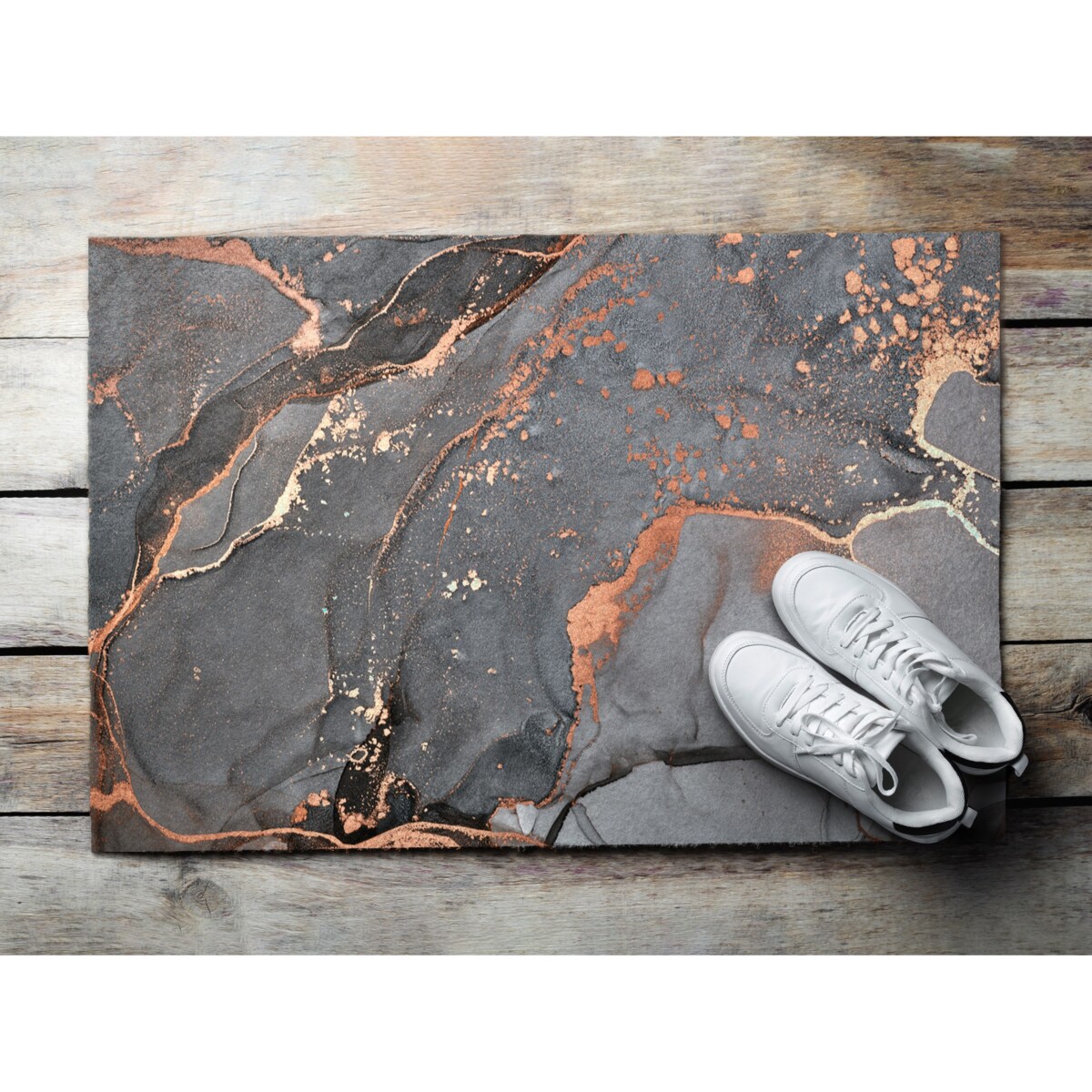 Wycieraczka zewnętrzna Szary marmur 90x60cm