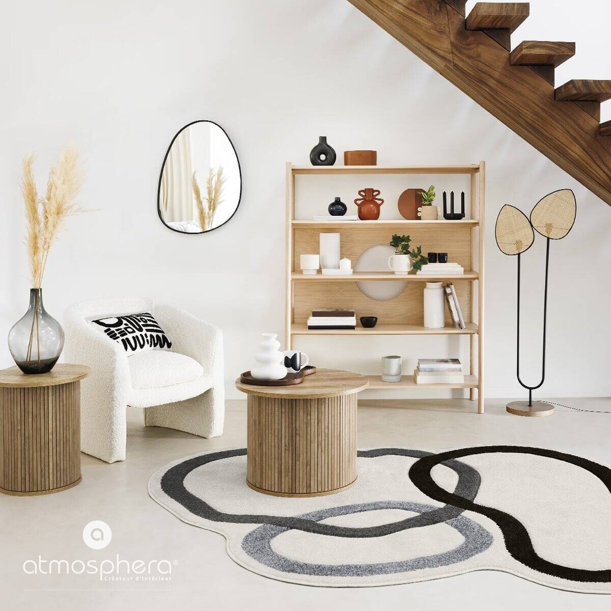 Lampa podłogowa OLME, 143 cm