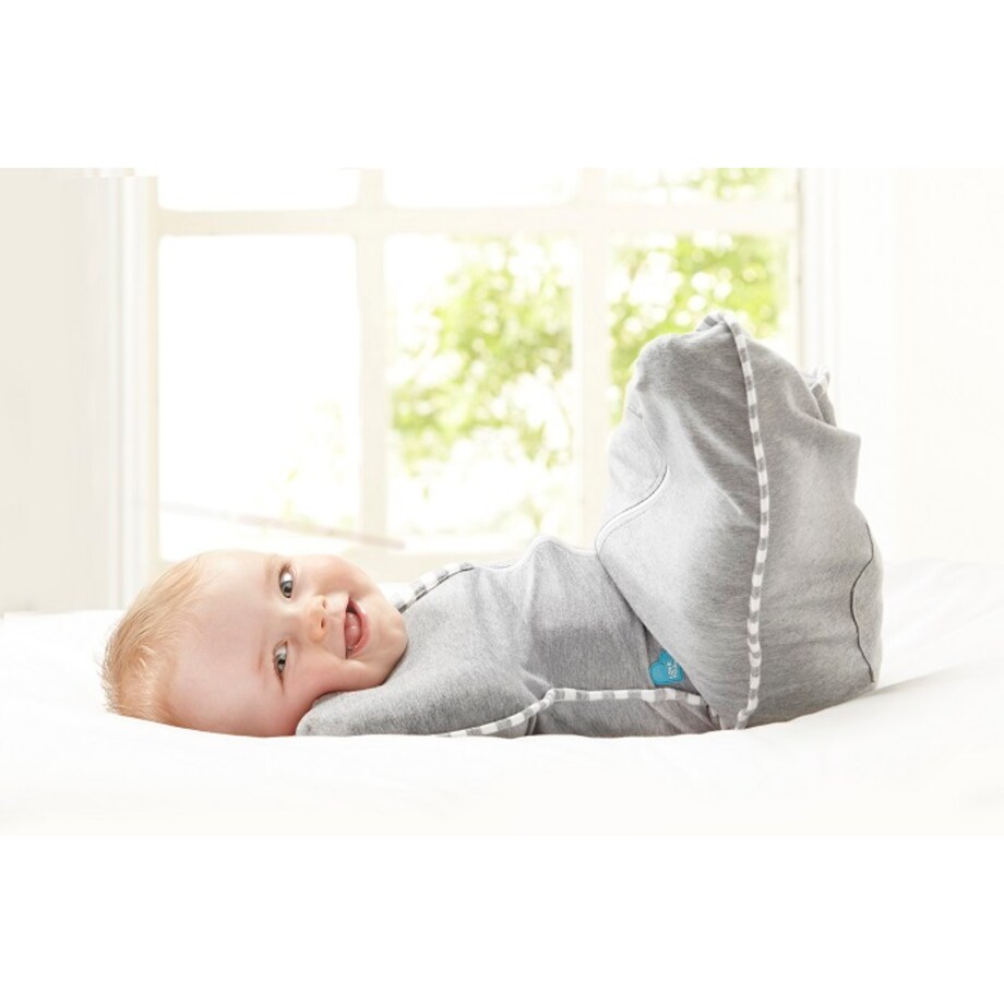 Otulacz Swaddle UP - rozmiar XS - szary - ETAP 1 Original
