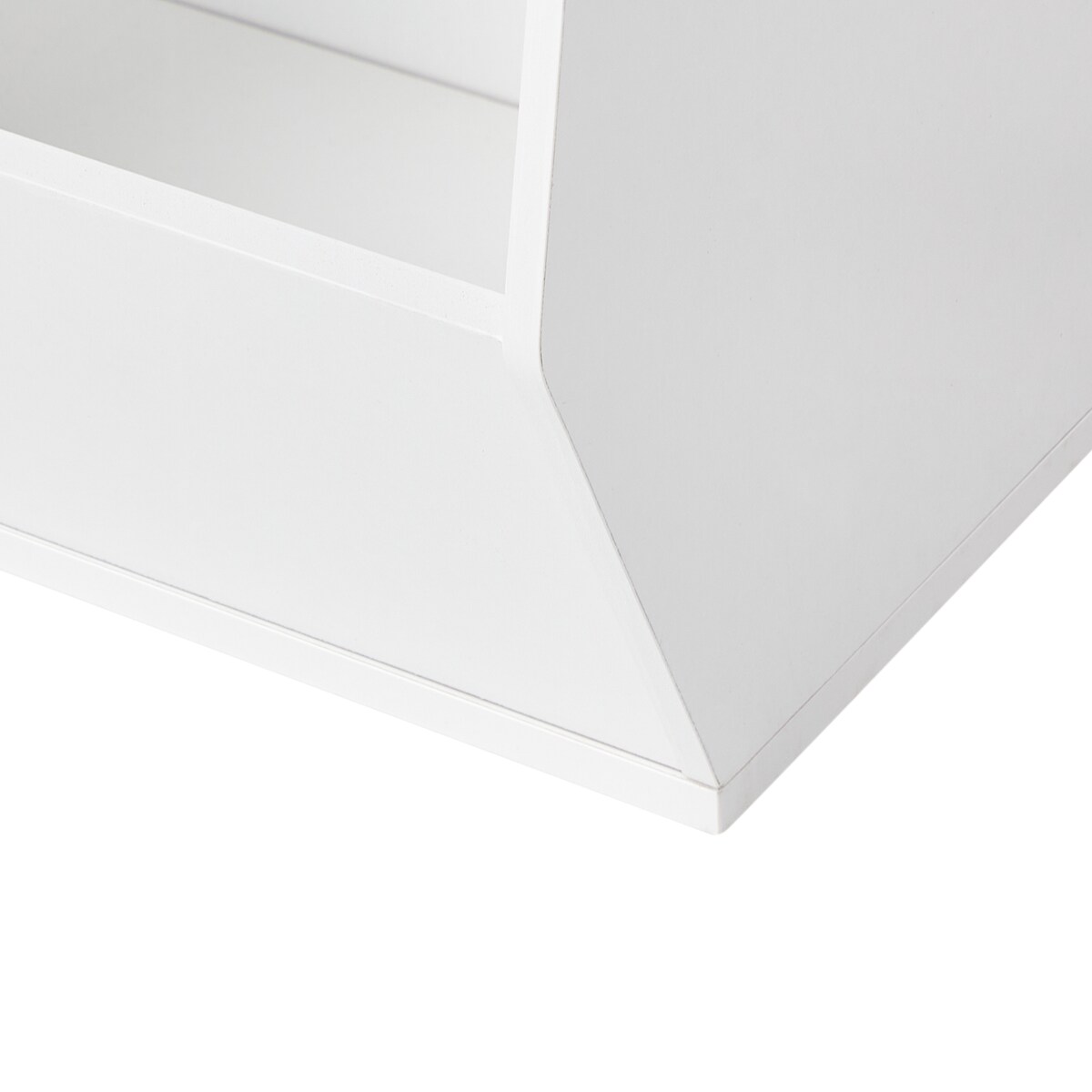 Regał 3 półki DARLOT 93 cm Biały