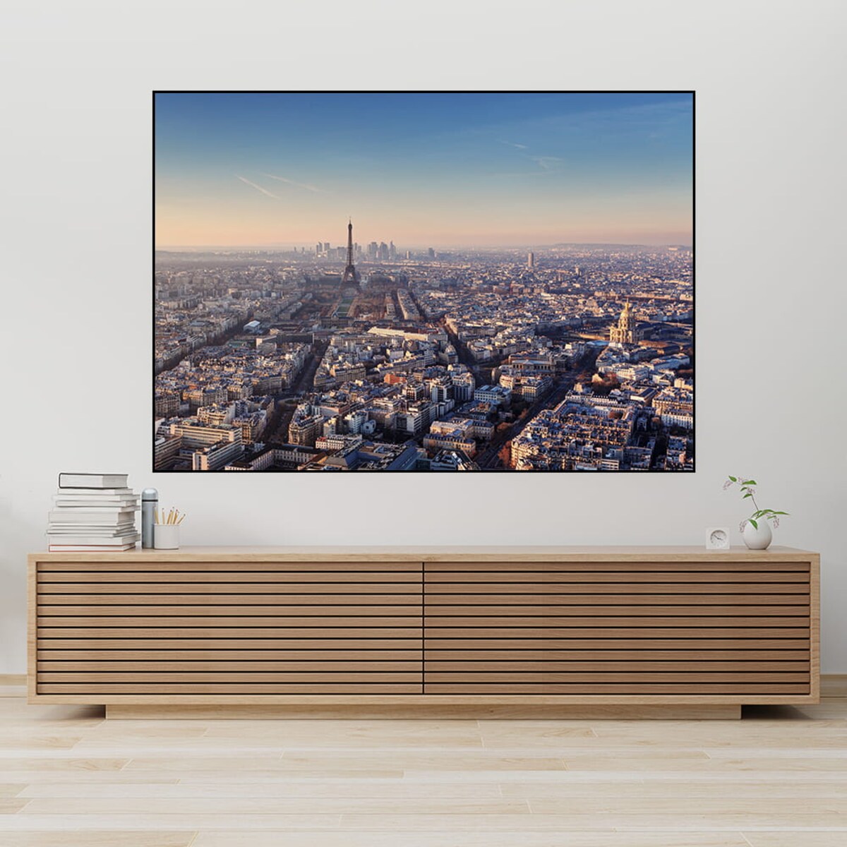 plakat widok na paryż francja 30x40 cm