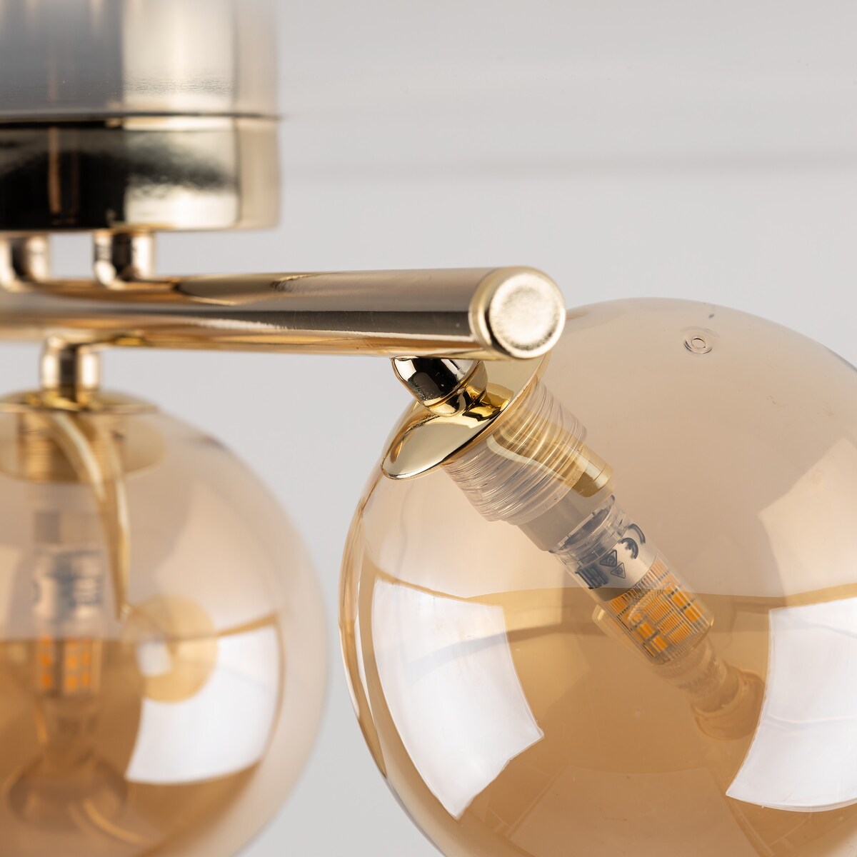 Lampa sufitowa TK Lighting ESTERA GOLD 5418 złota 3xG9 nowoczesna do salonu sypialni jadalni