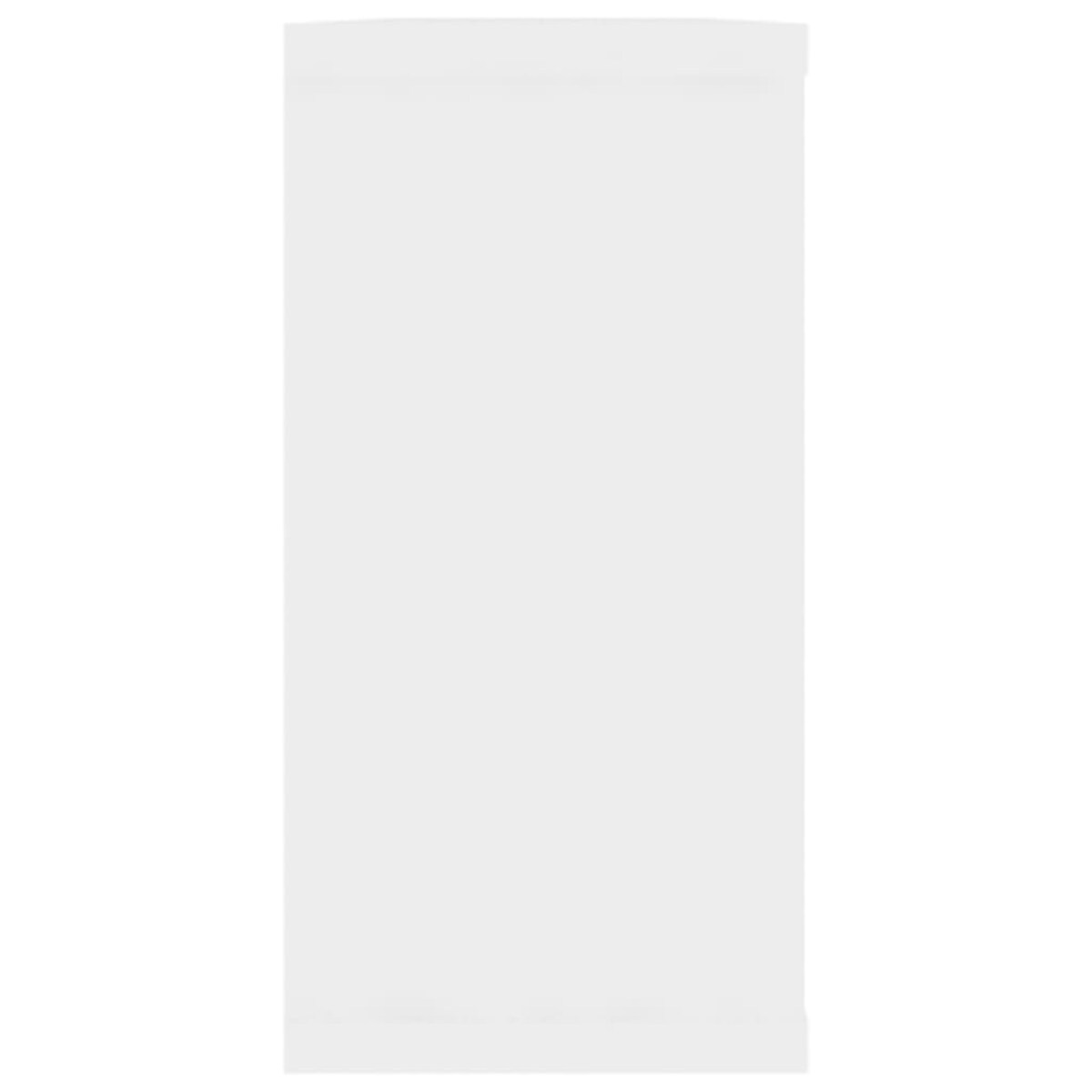 vidaXL Półki ścienne kostki, 4 szt., białe, 100x15x30 cm