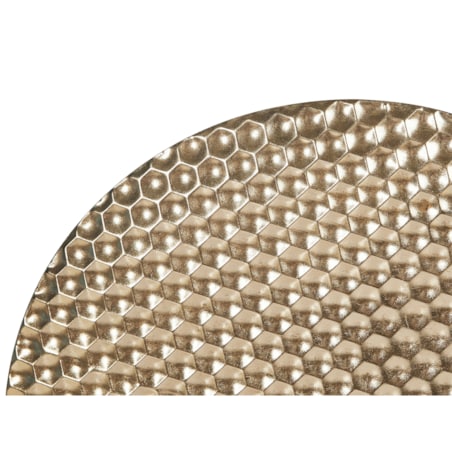 Dekoracja ścienna CAMARATE Metal 60 cm Złoty