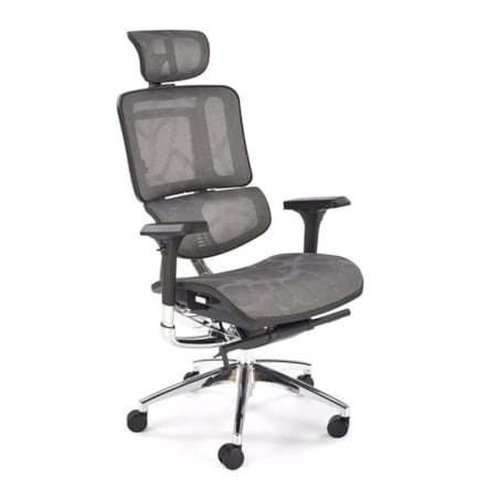 Fotel biurowy ETHAN szary