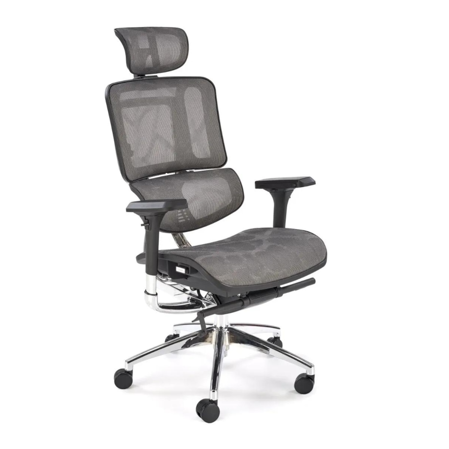 Fotel biurowy ETHAN szary