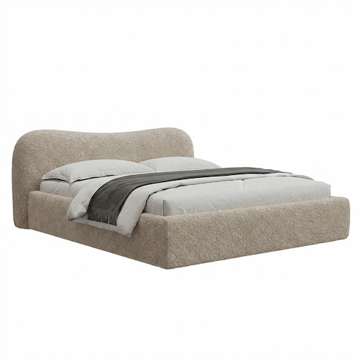 Łóżko Tapicerowane Milano 160X200 Stelaż Pojemnik Na Pościel Loop 06