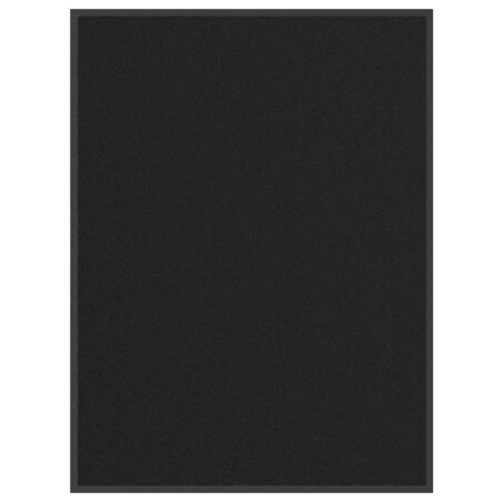 vidaXL Wycieraczka, czarna, 80 x 120 cm