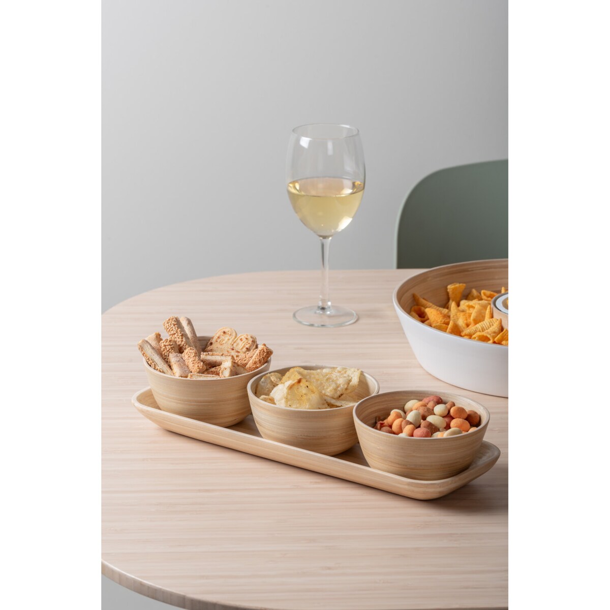 Miseczki na przekąski PURO na tacy