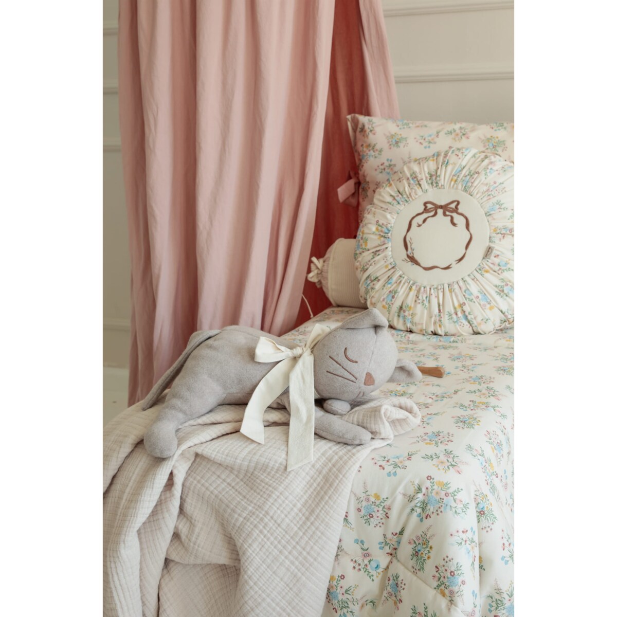 Przytulanka z bawełny organicznej kotek