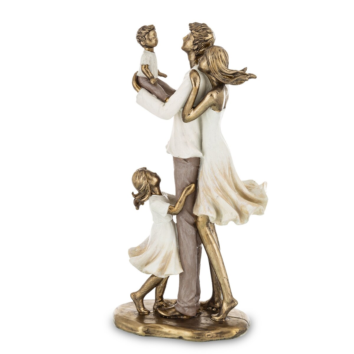 Dekoracja - Figurka młodzi rodzice 26x13x7,5 cm FAMIGLIA FELICE