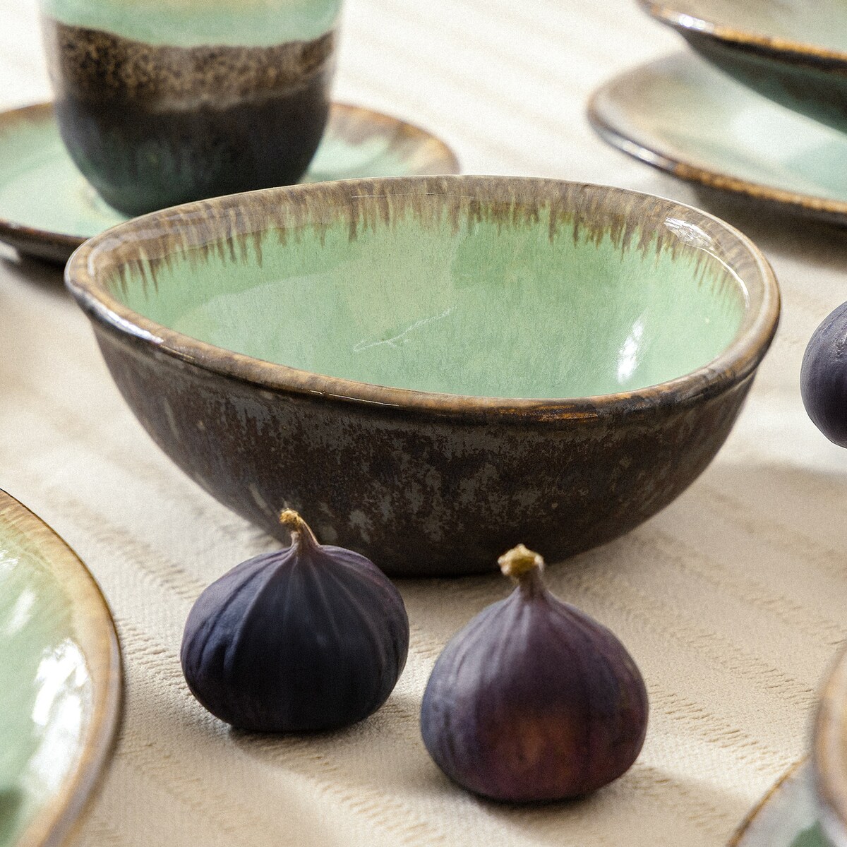 Konsimo PRIMA Miska 6 szt., szałwiowy