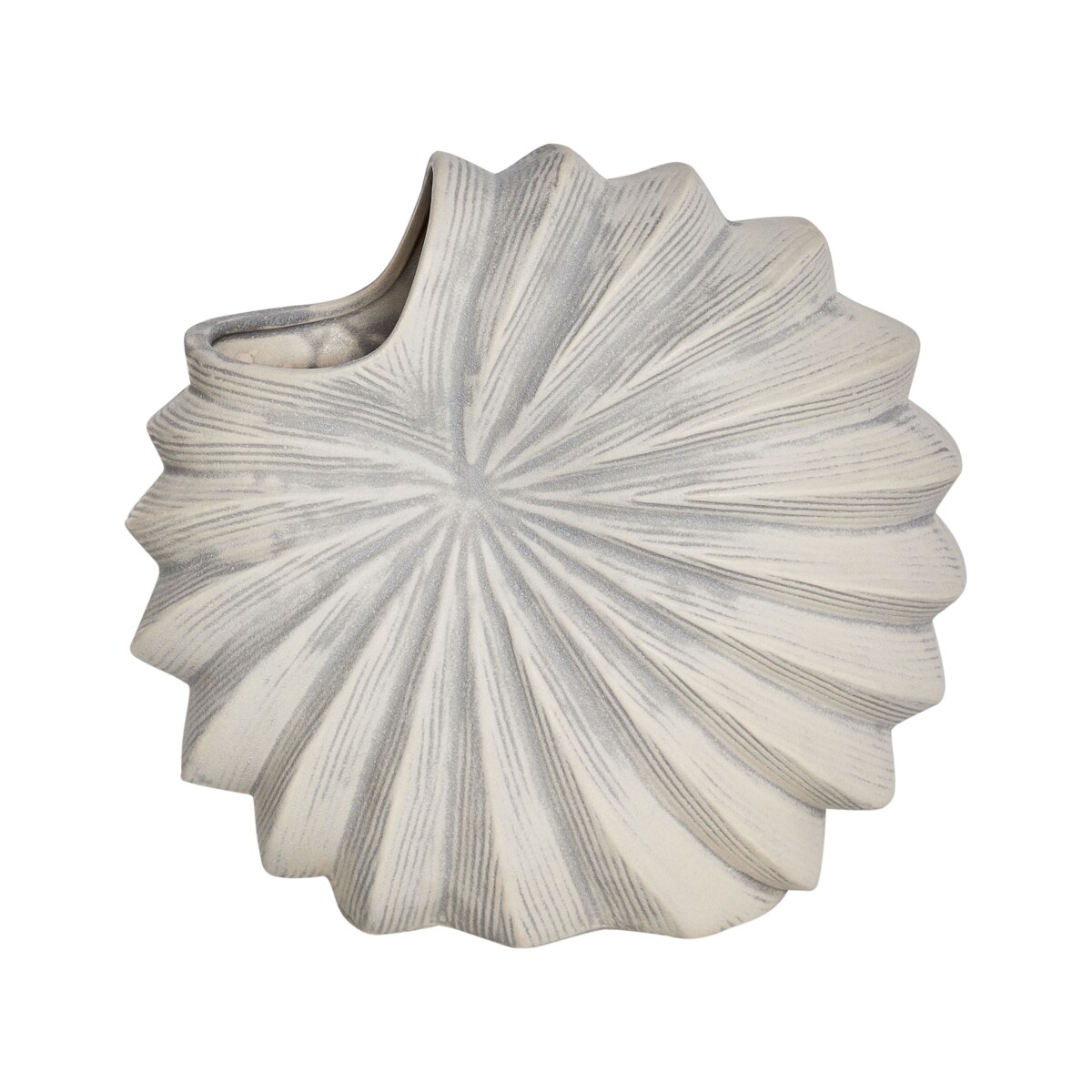 Kamionka Wazon na kwiaty 28 cm Biały SCUP