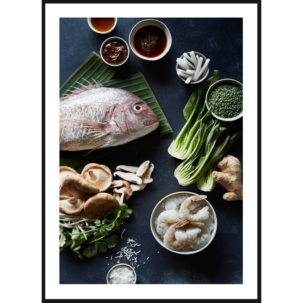 Poster Story, Plakat, Obraz - Owoce Morza, wymiary 60 x 84 cm