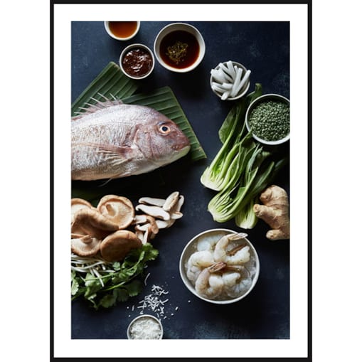 Poster Story, Plakat, Obraz - Owoce Morza, wymiary 60 x 84 cm