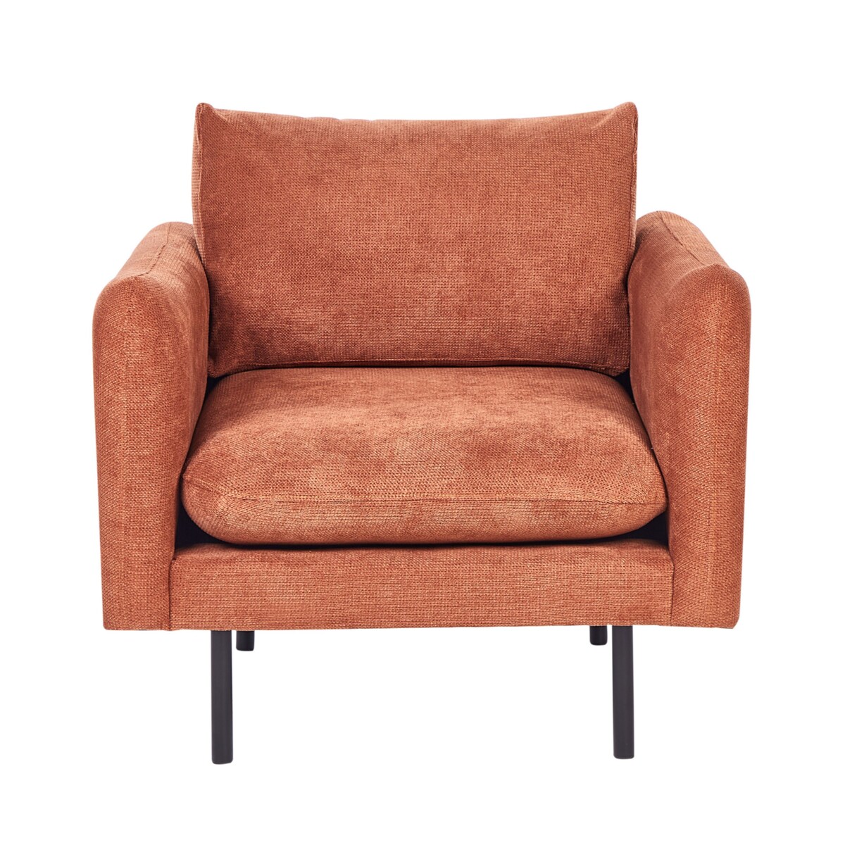 Fotel Tkanina szenilowa Złoty brąz VINTERBRO