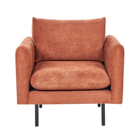 Fotel Tkanina szenilowa Złoty brąz VINTERBRO