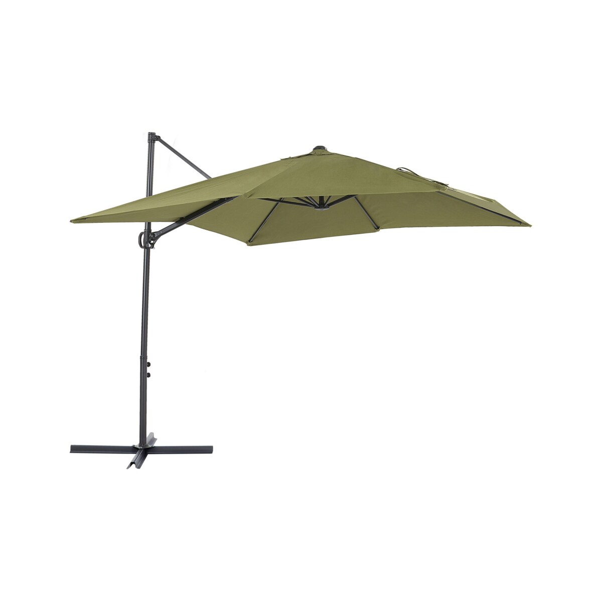 Parasol ogrodowy na wysięgniku 245 cm MONZA II Oliwkowy
