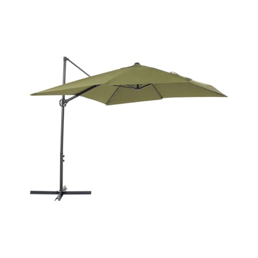 Parasol ogrodowy na wysięgniku 245 cm MONZA II Oliwkowy
