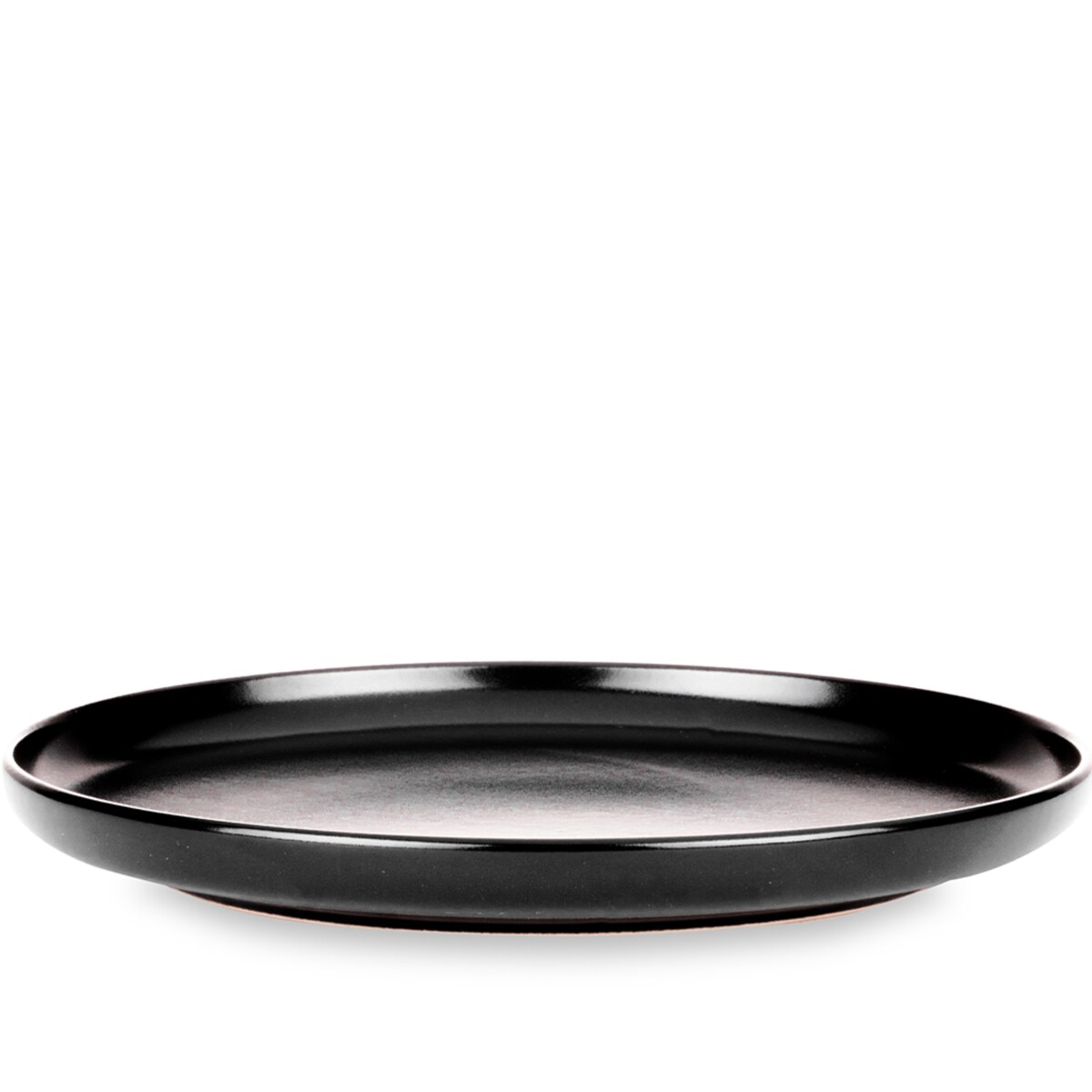 KONSIMO VICTO Elegancki zestaw obiadowy 6-osobowy w kolorze czarnym matowym (18 elementów)