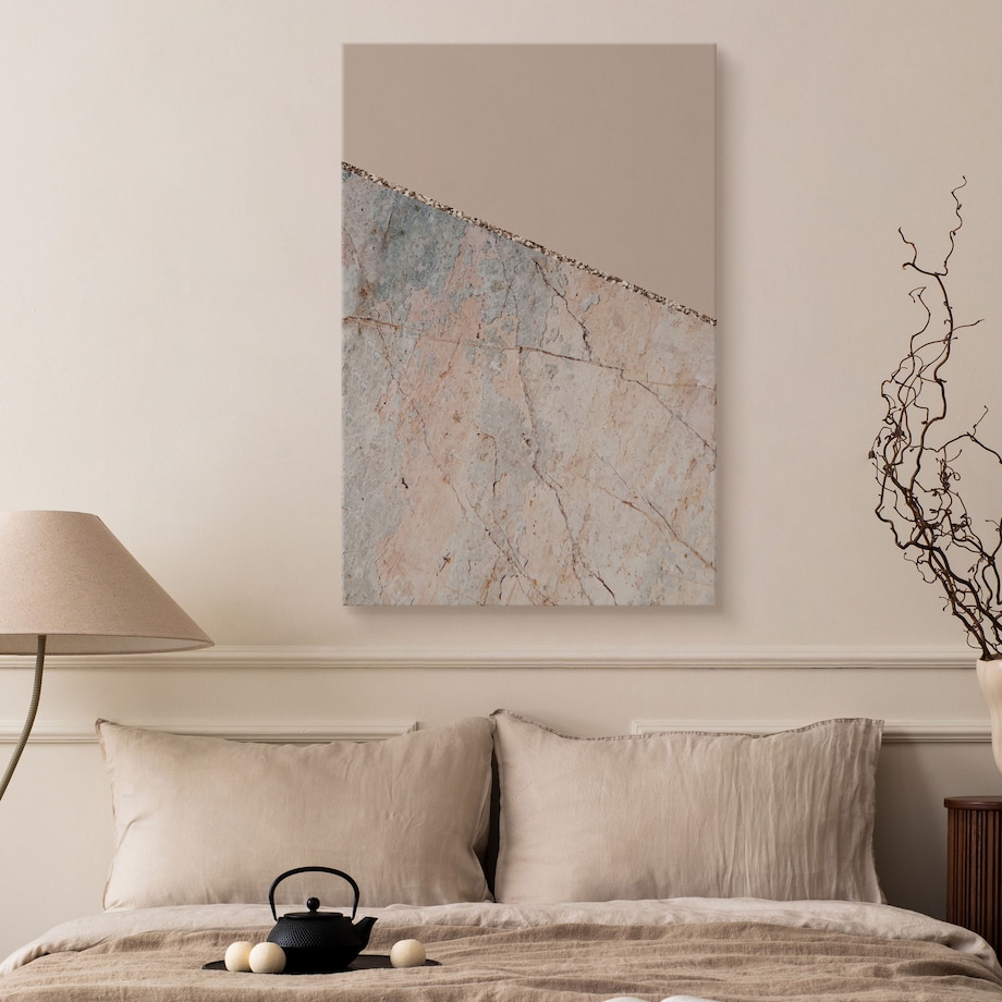 OBRAZ MARMUR ABSTRAKCJA PASTELE STYL GLAMOUR 30x40cm