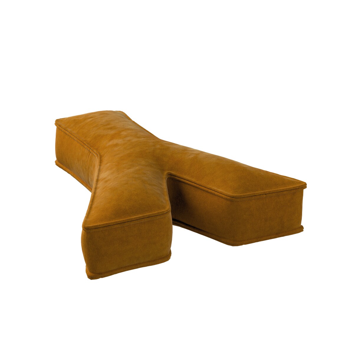 Poduszka literka Y, miodowy, 35x40cm, Posh Velvet