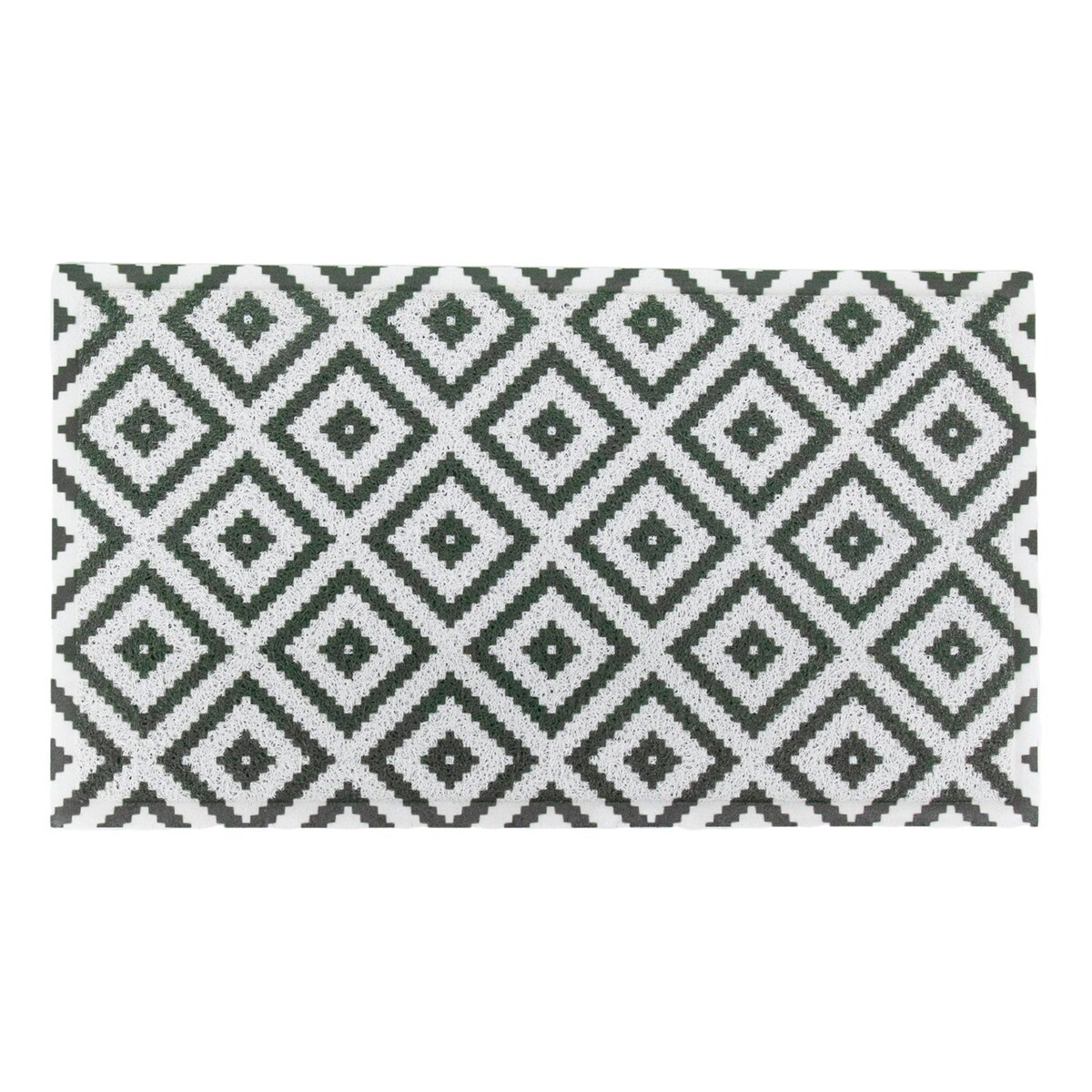 Wycieraczka Diamond Black do wnętrz i na zewnątrz – (70 x 40 cm)