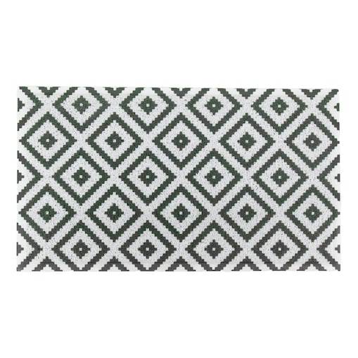 Wycieraczka Diamond Black do wnętrz i na zewnątrz – (70 x 40 cm)