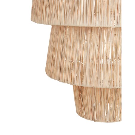 Lampa wisząca ze słomy naturalna PREMAT