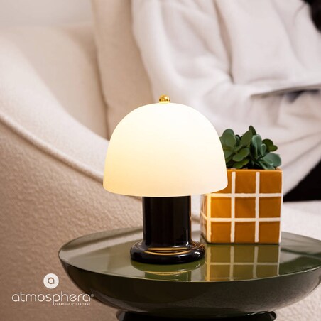 Lampa grzybek RICK, 21 cm