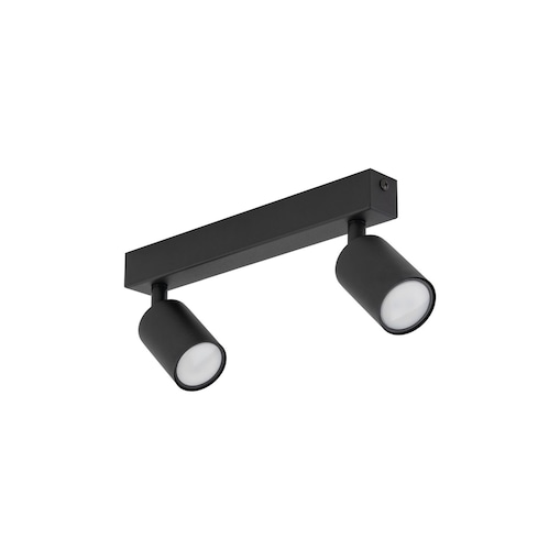 Lampa reflektor spot TK Lighting NEX BLACK 10790 czarna 2xGU10 ruchoma metalowa do salonu i kuchni